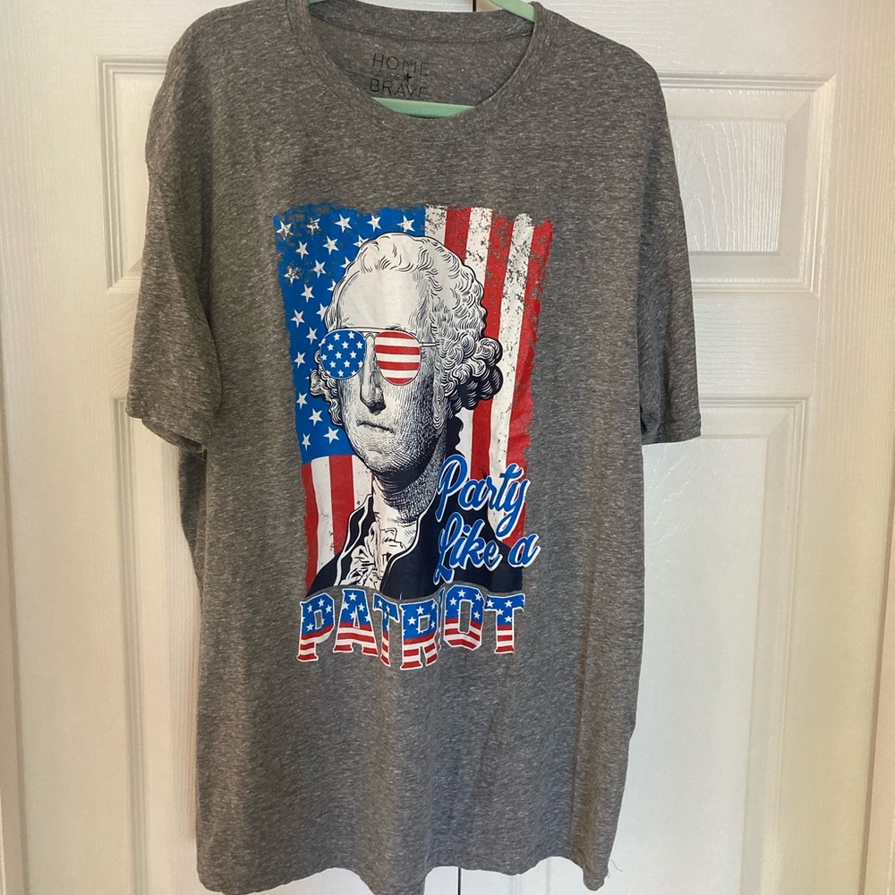 Home of the Brave “Party like a Patriot” xxl t shirt